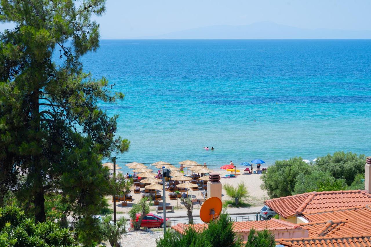 Zoe Seaview Apartment By Rentalspro - Nea Moudania Halkidiki Ngoại thất bức ảnh